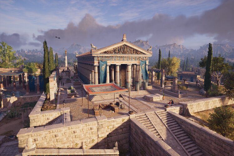 histoire du temple d'Héphaïstos