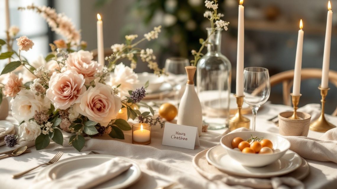 Objets et décorations mariage personnalisés pour un jour unique