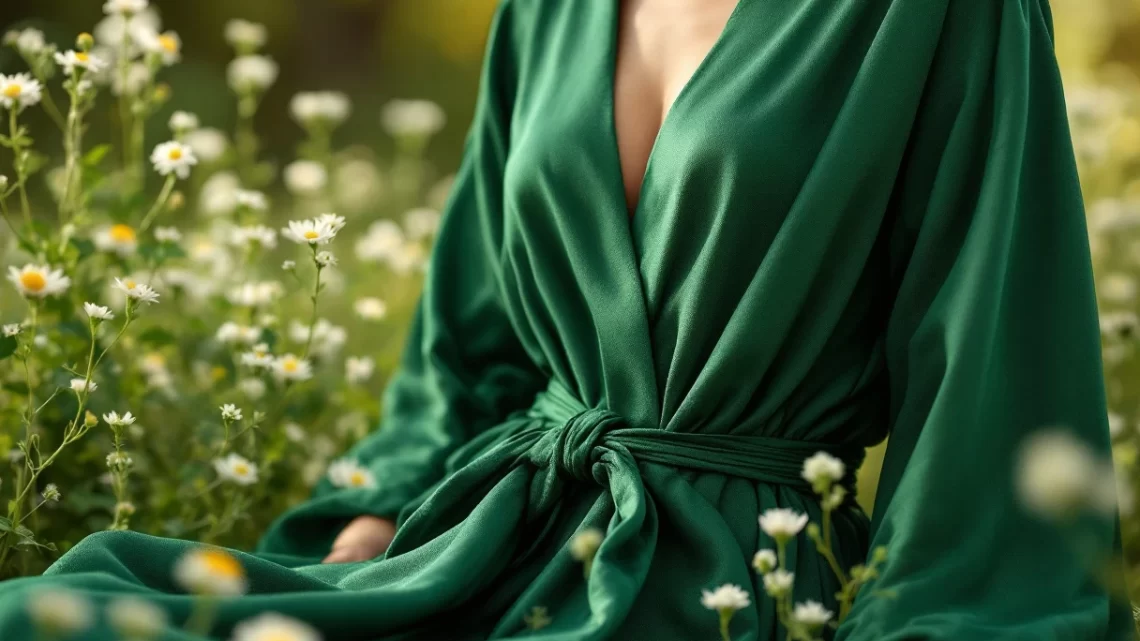 Robes vert émeraude : le choix idéal pour un mariage champêtre Robes vert émeraude : le choix idéal pour un mariage champêtre